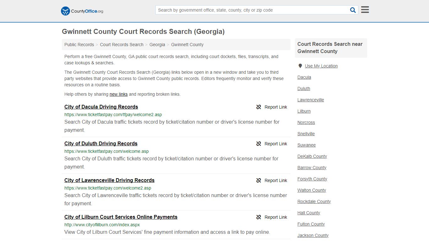 Court Records Search - Gwinnett County, GA (Adoptions, Criminal, Child ...